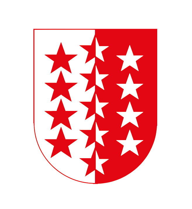 Kanton Wallis Wappen EPS Wallis Flagge Visuality Informatik Grafik Kanton Wallis Wappen EPS Wallis Flagge Visuality Informatik Grafik